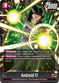 15. Android 17 - BLAZING AURA - FB02