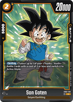 120. Son Goten - BLAZING AURA - FB02