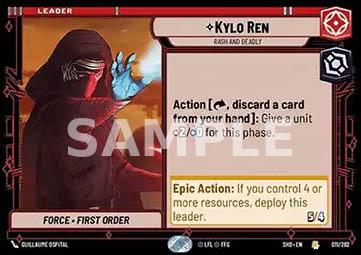 11. Kylo Ren Avventato E Letale - STAR WARS UNLIMITED - SHD