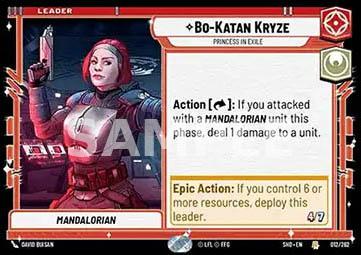 12. Bo-Katan Kryze Principessa In Esilio - STAR WARS UNLIMITED - SHD