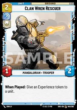 40. Soccorritore Del Clan Wren - STAR WARS UNLIMITED - SHD