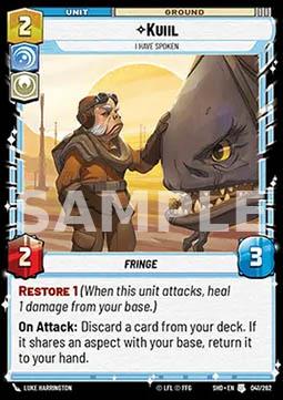 41. Kuiil Ho Parlato - STAR WARS UNLIMITED - SHD