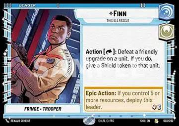 3. Finn Questo E' Un Salvataggio - STAR WARS UNLIMITED - SHD