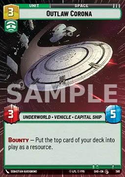 385. Corona Fuorilegge - OMBRE SULLA GALASSIA - SHD