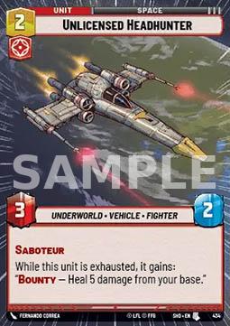 434. Unlicensed Headhunter - OMBRE SULLA GALASSIA - SHD