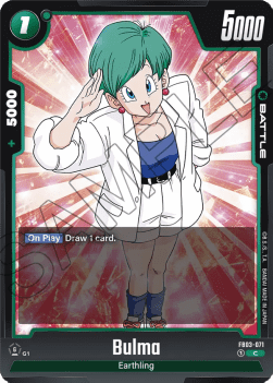 71. Bulma - RAGING ROAR - FB03