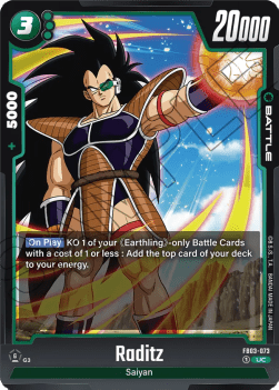 73. Raditz - RAGING ROAR - FB03