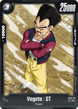 129. Vegeta : GT - RAGING ROAR - FB03