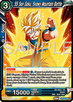 39. SS Son Goku, Snowy Mountain Battle - ULTIMATE ADVENT - BT26