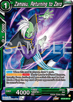 87. Zamasu, Returning To Zero - ULTIMATE ADVENT - BT26