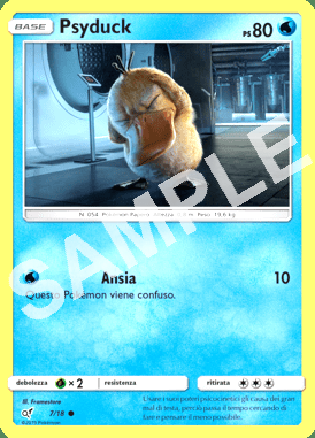 7/25 Psyduck - DETECTIVE PIKACHU