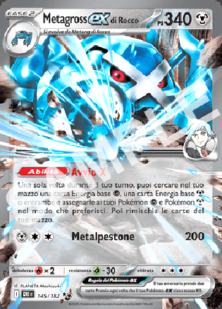 145/182 Metagross EX di Rocco - RIVALI PREDESTINATI
