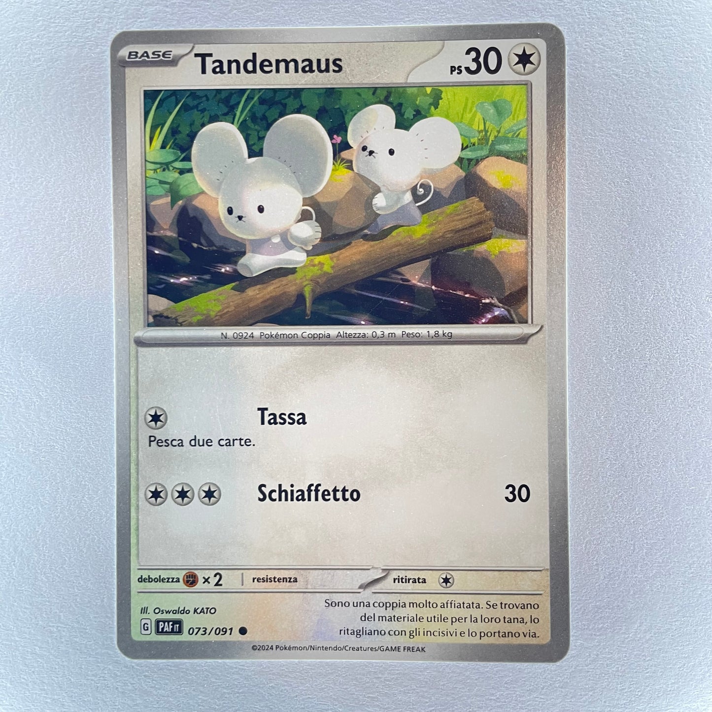 73/91 Tandemaus - DESTINO DI PALDEA - PAF - ITA