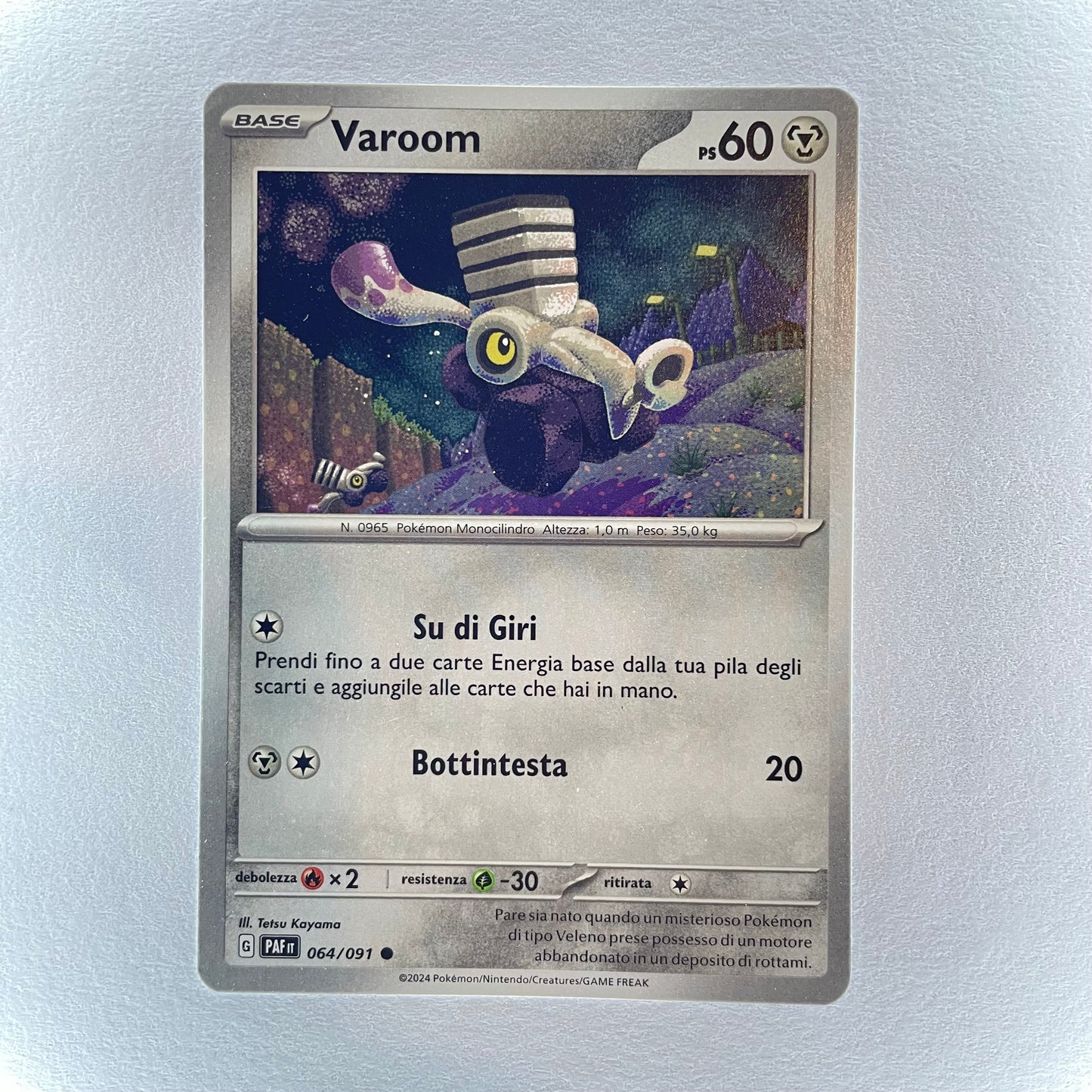 64/91 Varoom - DESTINO DI PALDEA - PAF - ITA