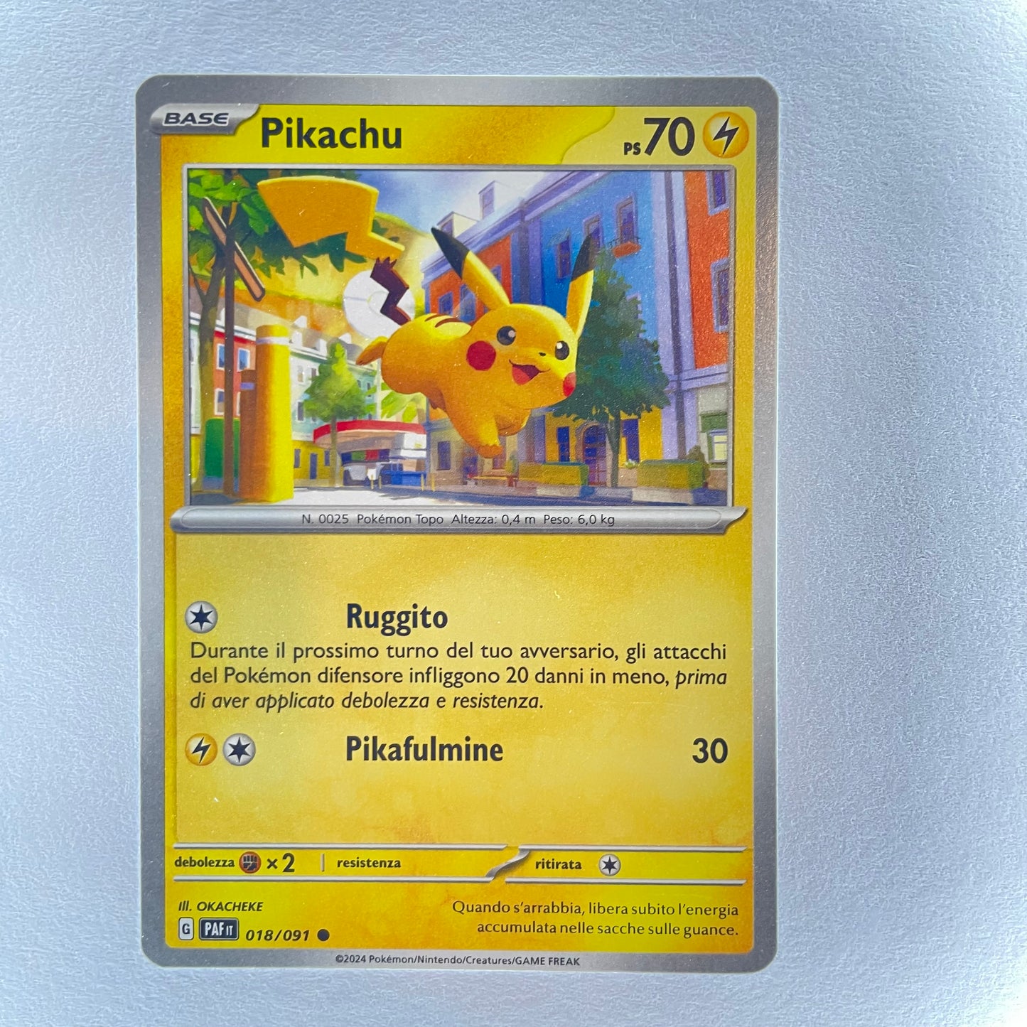18/91 Pikachu - DESTINO DI PALDEA - PAF - ITA