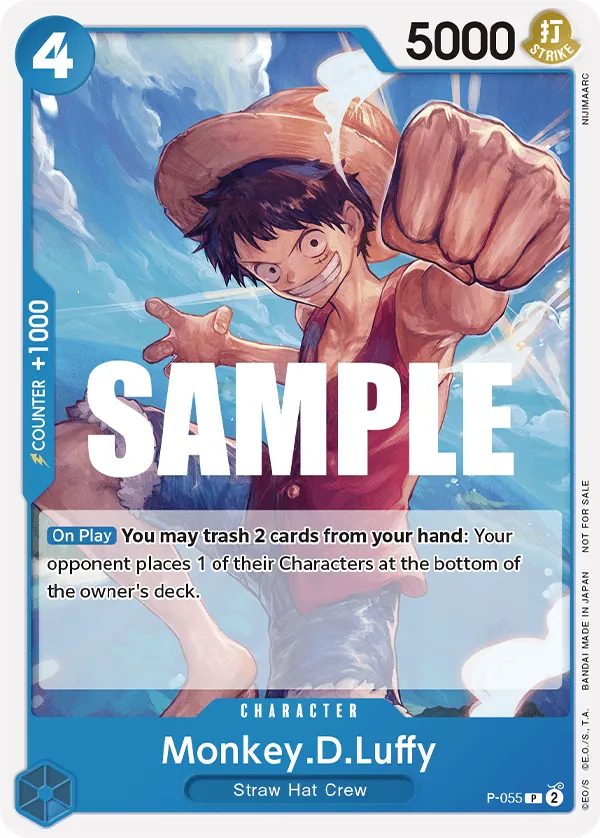 P55 Monkey D. Luffy - PROMO