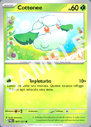 7/131 Cottonee - EVOLUZIONI PRISMATICHE - PRE