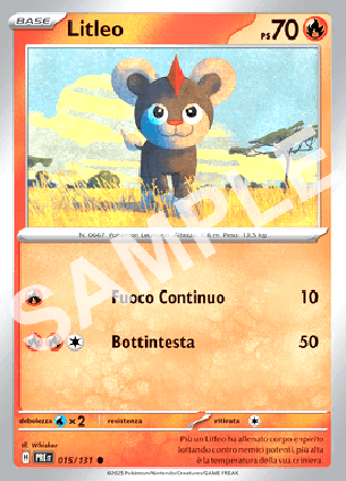 15/131 Litleo - EVOLUZIONI PRISMATICHE