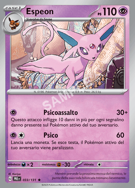 33/131 Espeon - EVOLUZIONI PRISMATICHE
