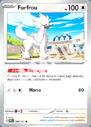 88/131 Furfrou - EVOLUZIONI PRISMATICHE