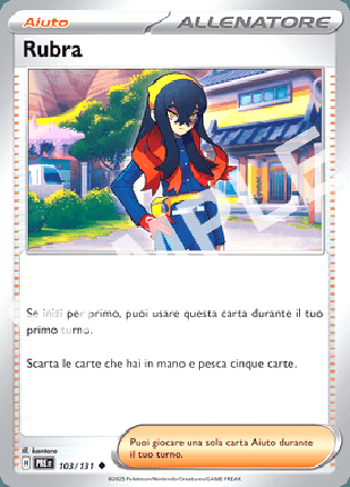 103/131 Rubra - EVOLUZIONI PRISMATICHE