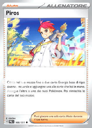 105/131 Piros - EVOLUZIONI PRISMATICHE