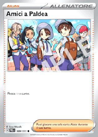 109/131 Amici a Paldea - EVOLUZIONI PRISMATICHE