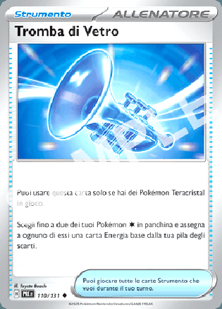 110/131 Tromba di Vetro - EVOLUZIONI PRISMATICHE