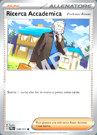 124/131 Ricerca Accademica Professor Rowan - EVOLUZIONI PRISMATICHE