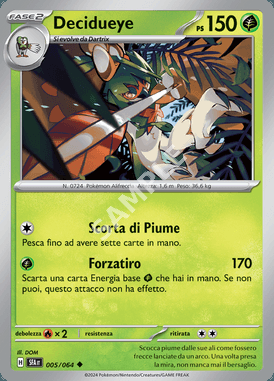 5/64 Decidueye - SEGRETO FIABESCO - SFA