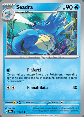 11/64 Seadra - SEGRETO FIABESCO - SFA