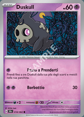 18/64 Duskull - SEGRETO FIABESCO - SFA