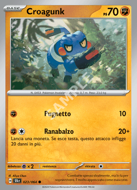 23/64 Croagunk - SEGRETO FIABESCO - SFA