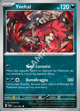 35/64 Yveltal - SEGRETO FIABESCO - SFA
