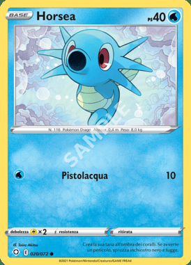 20. Horsea - DESTINO SPLENDENTE