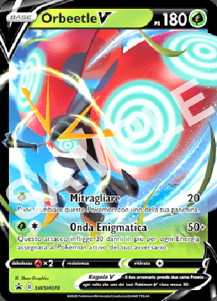 SWSH78 Orbeetle V - SPADA & SCUDO PROMO