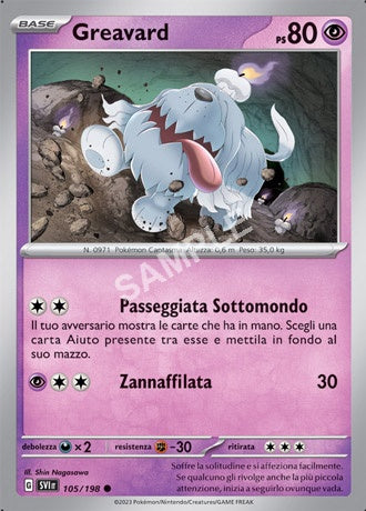 105/198 Greavard - SCARLATTO E VIOLETTO