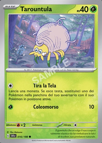 16. Tarountula - SCARLATTO E VIOLETTO