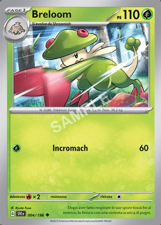 4. Breloom - SCARLATTO E VIOLETTO