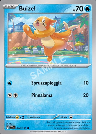 46 - Buizel - SCARLATTO E VIOLETTO