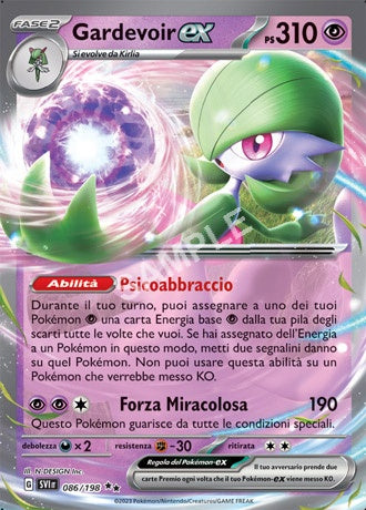 86/198 Gardevoir EX - SCARLATTO E VIOLETTO