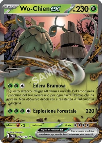 27/193 Wo-Chien EX - EVOLUZIONI A PALDEA