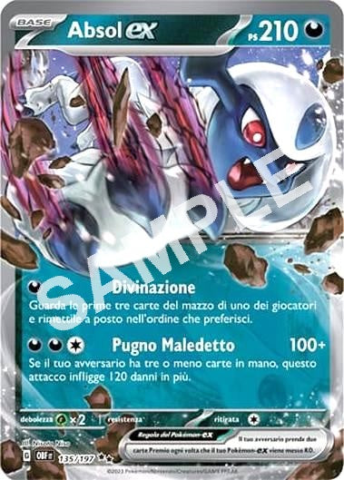 135/197 Absol EX - OSSIDIANA INFUOCATA