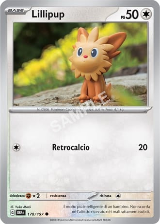 170/197 Lillipup - OSSIDIANA INFUOCATA - OBF