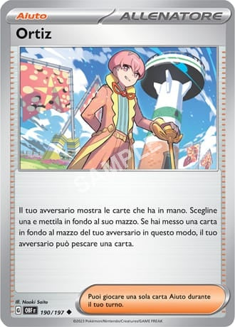 190/197 Ortiz - OSSIDIANA INFUOCATA - OBF