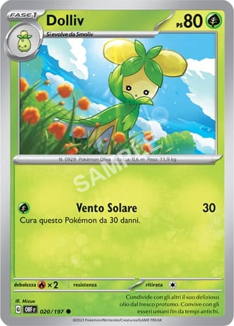 20/197 Dolliv - OSSIDIANA INFUOCATA - OBF