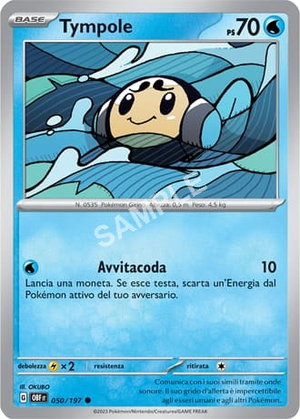 50/197 Tympole - OSSIDIANA INFUOCATA - OBF