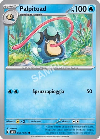 51/197 Palpitoad - OSSIDIANA INFUOCATA - OBF