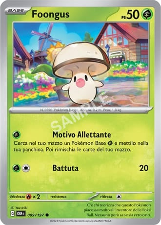 9/197 Foongus - OSSIDIANA INFUOCATA - OBF