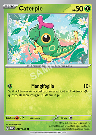 10/165 Caterpie - 151 (MEW)